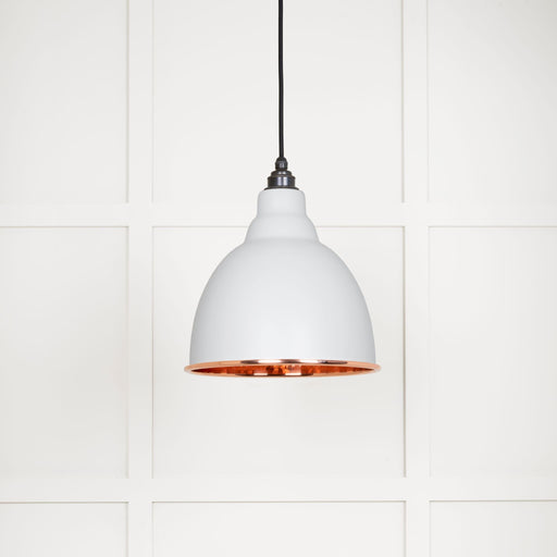 From The Anvil Hammered Copper Brindley Pendant Light