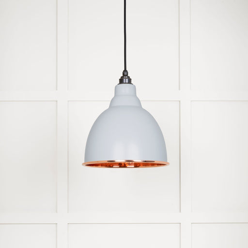 From The Anvil Hammered Copper Brindley Pendant Light