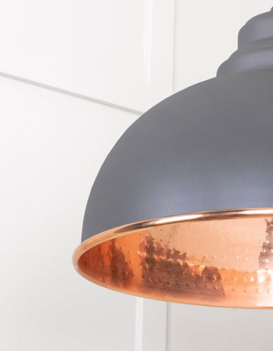 From The Anvil Hammered Copper Harborne Pendant Light