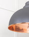 From The Anvil Hammered Copper Harborne Pendant Light