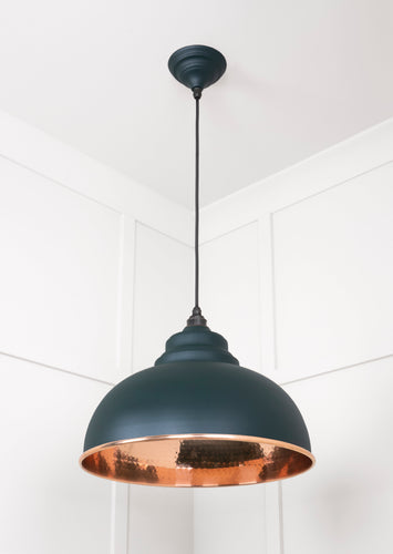 From The Anvil Hammered Copper Harborne Pendant Light