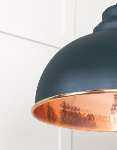 From The Anvil Hammered Copper Harborne Pendant Light