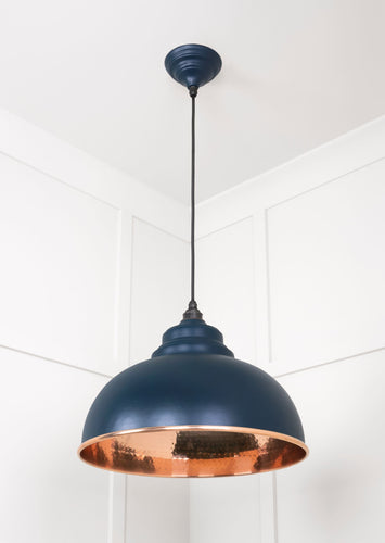 From The Anvil Hammered Copper Harborne Pendant Light