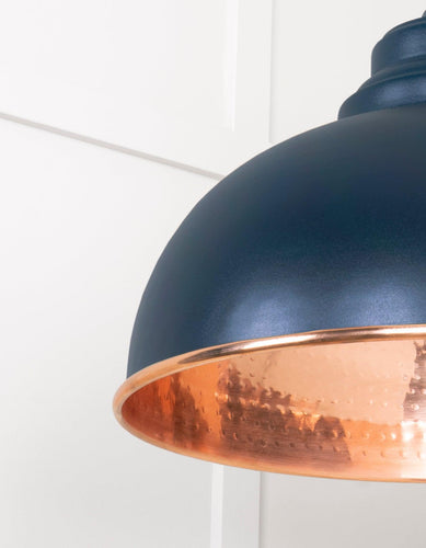 From The Anvil Hammered Copper Harborne Pendant Light