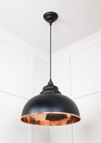 From The Anvil Hammered Copper Harborne Pendant Light
