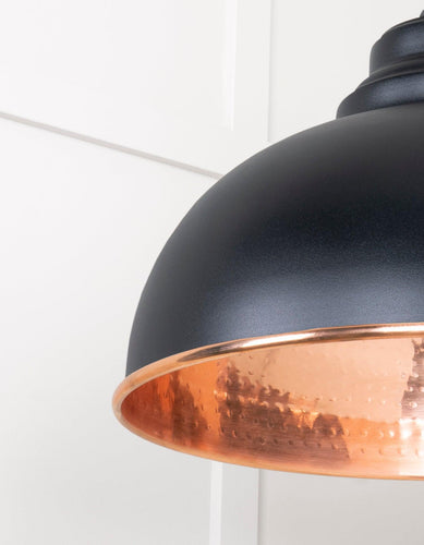 From The Anvil Hammered Copper Harborne Pendant Light