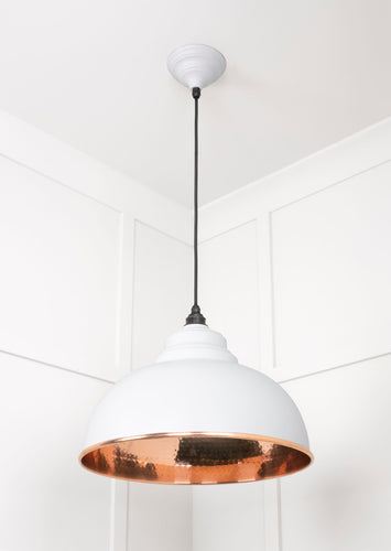 From The Anvil Hammered Copper Harborne Pendant Light