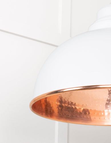 From The Anvil Hammered Copper Harborne Pendant Light