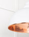 From The Anvil Hammered Copper Harborne Pendant Light