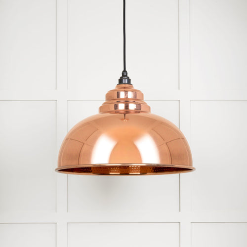 From The Anvil Hammered Copper Harborne Pendant Light