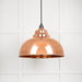 From The Anvil Hammered Copper Harborne Pendant Light