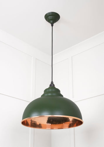 From The Anvil Hammered Copper Harborne Pendant Light