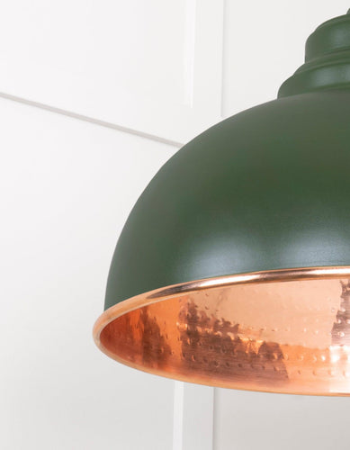 From The Anvil Hammered Copper Harborne Pendant Light