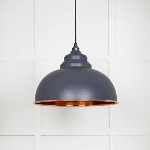 From The Anvil Hammered Copper Harborne Pendant Light