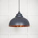 From The Anvil Hammered Copper Harborne Pendant Light