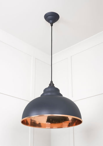 From The Anvil Hammered Copper Harborne Pendant Light