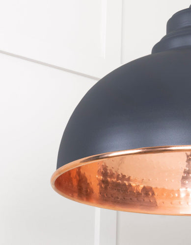 From The Anvil Hammered Copper Harborne Pendant Light