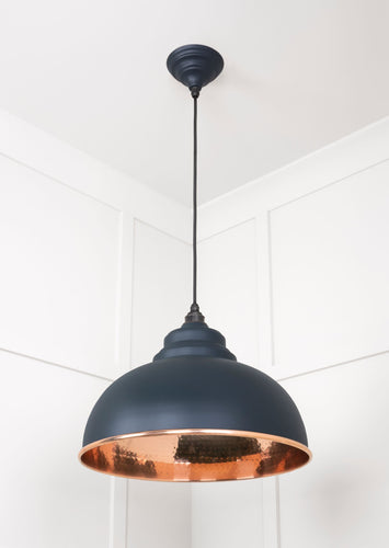 From The Anvil Hammered Copper Harborne Pendant Light