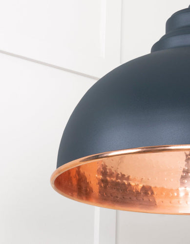 From The Anvil Hammered Copper Harborne Pendant Light