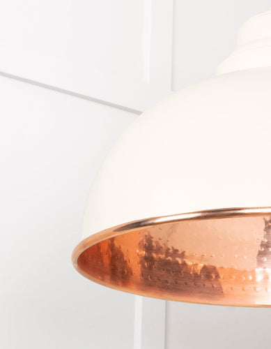 From The Anvil Hammered Copper Harborne Pendant Light