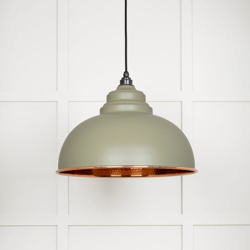 From The Anvil Hammered Copper Harborne Pendant Light