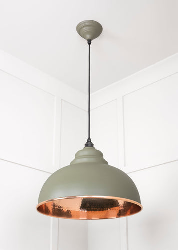 From The Anvil Hammered Copper Harborne Pendant Light