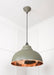 From The Anvil Hammered Copper Harborne Pendant Light