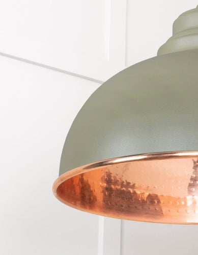 From The Anvil Hammered Copper Harborne Pendant Light