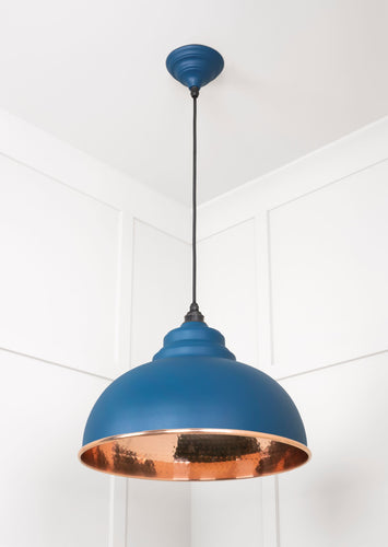 From The Anvil Hammered Copper Harborne Pendant Light