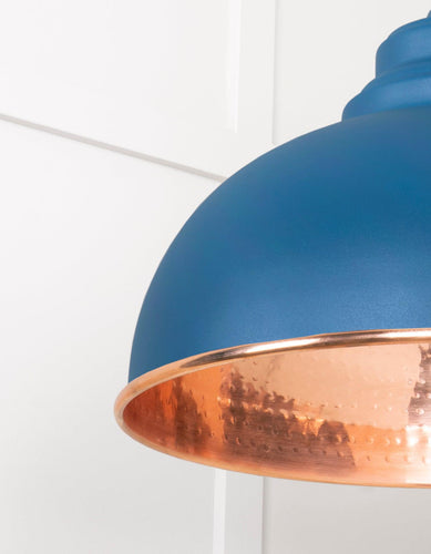 From The Anvil Hammered Copper Harborne Pendant Light