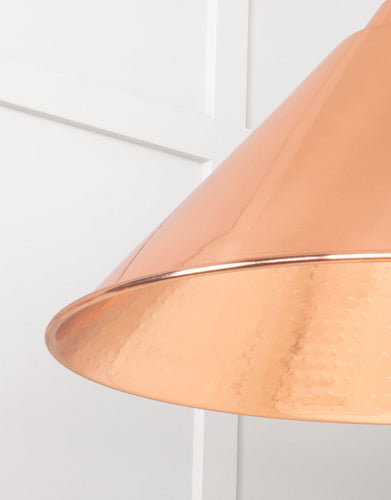 From The Anvil Hammered Copper Hockley Pendant Light