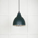 From The Anvil Hammered Nickel Brindley Pendant Light