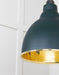 From The Anvil Smooth Brass Brindley Pendant Light