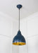 From The Anvil Smooth Brass Brindley Pendant Light
