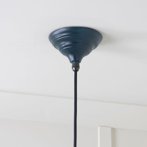 From The Anvil Smooth Brass Brindley Pendant Light