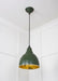 From The Anvil Smooth Brass Brindley Pendant Light