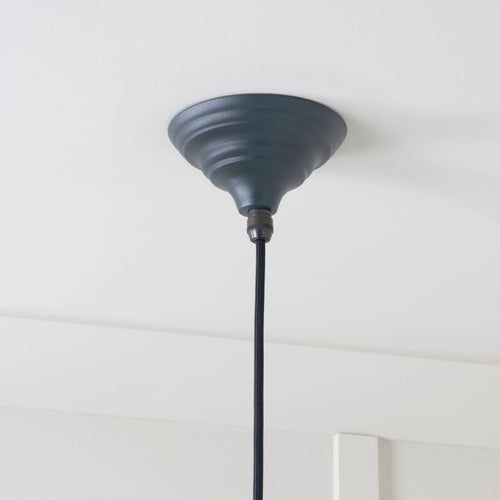 From The Anvil Smooth Brass Brindley Pendant Light