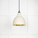 From The Anvil Smooth Brass Brindley Pendant Light