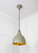 From The Anvil Smooth Brass Brindley Pendant Light