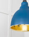 From The Anvil Smooth Brass Brindley Pendant Light