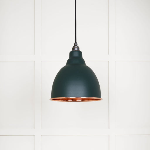 From The Anvil Smooth Copper Brindley Pendant Light