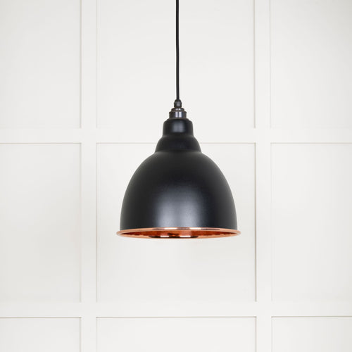 From The Anvil Smooth Copper Brindley Pendant Light