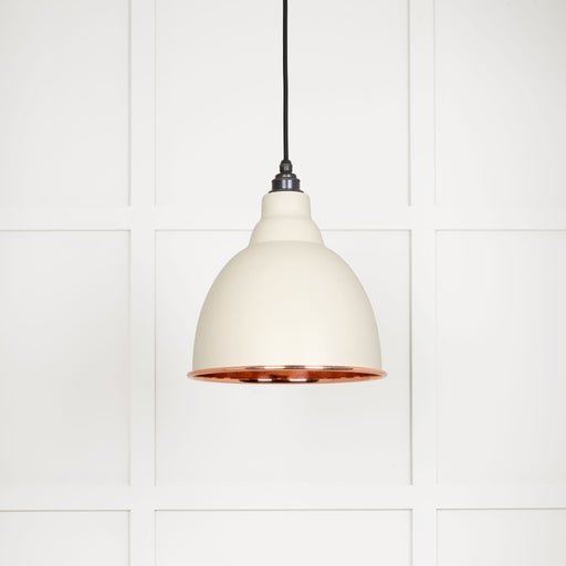 From The Anvil Smooth Copper Brindley Pendant Light