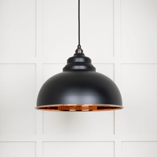 From The Anvil Smooth Copper Harborne Pendant Light
