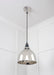 From The Anvil Smooth Nickel Brindley Pendant Light