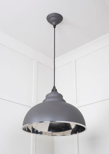 From The Anvil Smooth Nickel Harborne Pendant Light