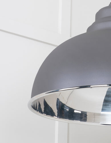 From The Anvil Smooth Nickel Harborne Pendant Light