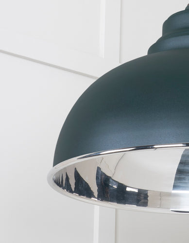 From The Anvil Smooth Nickel Harborne Pendant Light