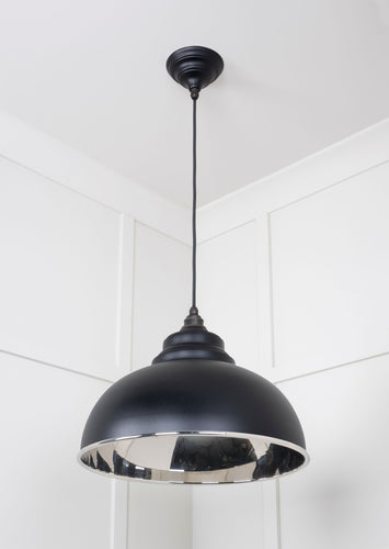 From The Anvil Smooth Nickel Harborne Pendant Light