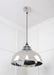 From The Anvil Smooth Nickel Harborne Pendant Light